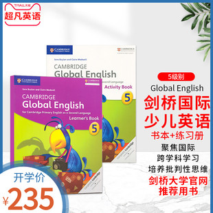 社 5剑桥英语少儿版 KET考试 English Global 剑桥国际少儿英语教材五级 剑桥大学出版 Cambridge 学习小学11 原版 进口 12岁启蒙