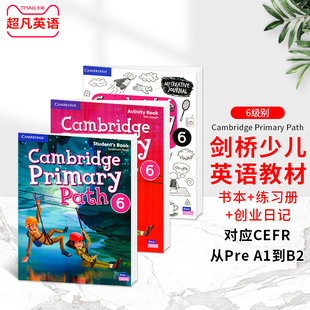 Creaive 练习册 6级别 Book Journal Activity Path FCE主课本 Primary 剑桥少儿英语教材Cambridge 创意日记Student