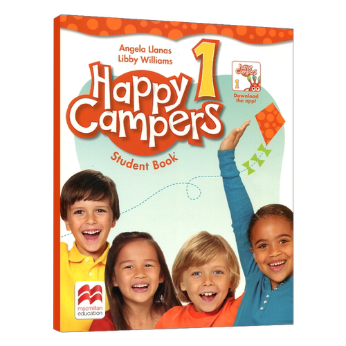 现货包邮英国原版进口麦克米伦Macmillan7-12岁少儿小学英语教材Happy campers 1-6级别 学生用书小学英语教材赠学习资源 在家自学