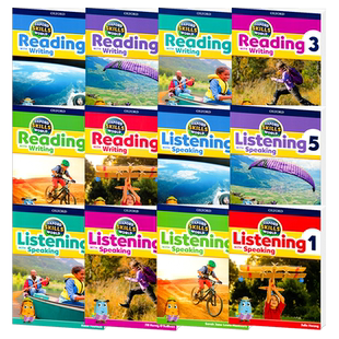 牛津Oxford Skills World Reading with Writing level 1-6小学1-6年级 牛津大学出版社新品寒暑假短期学习教材专项阅读和写作