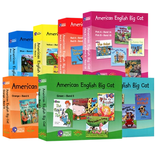 大猫英语分级阅读American English Big Cat 1-7级全套书本+练习册230册小达人点读剑桥考试推荐阅读用书进口原版书籍英文儿童读物