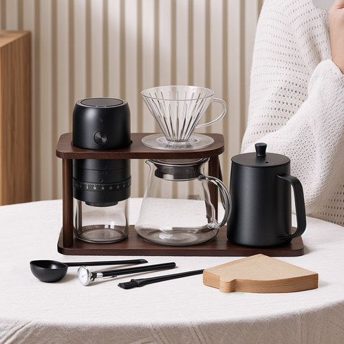 cliton电动磨豆机收纳支架套装