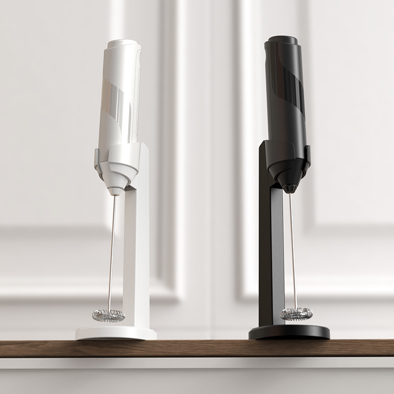 电动打奶泡器咖啡搅拌器手持打奶器奶盖牛奶打泡机打发收纳搅拌棒