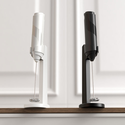 电动打奶泡器咖啡搅拌器手持打奶器奶盖牛奶打泡机打发收纳搅拌棒