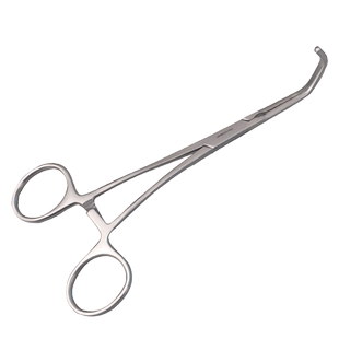 胸腔心血管手术器械 主动脉无损伤阻断钳 侧壁钳腔静脉止血钳弯头