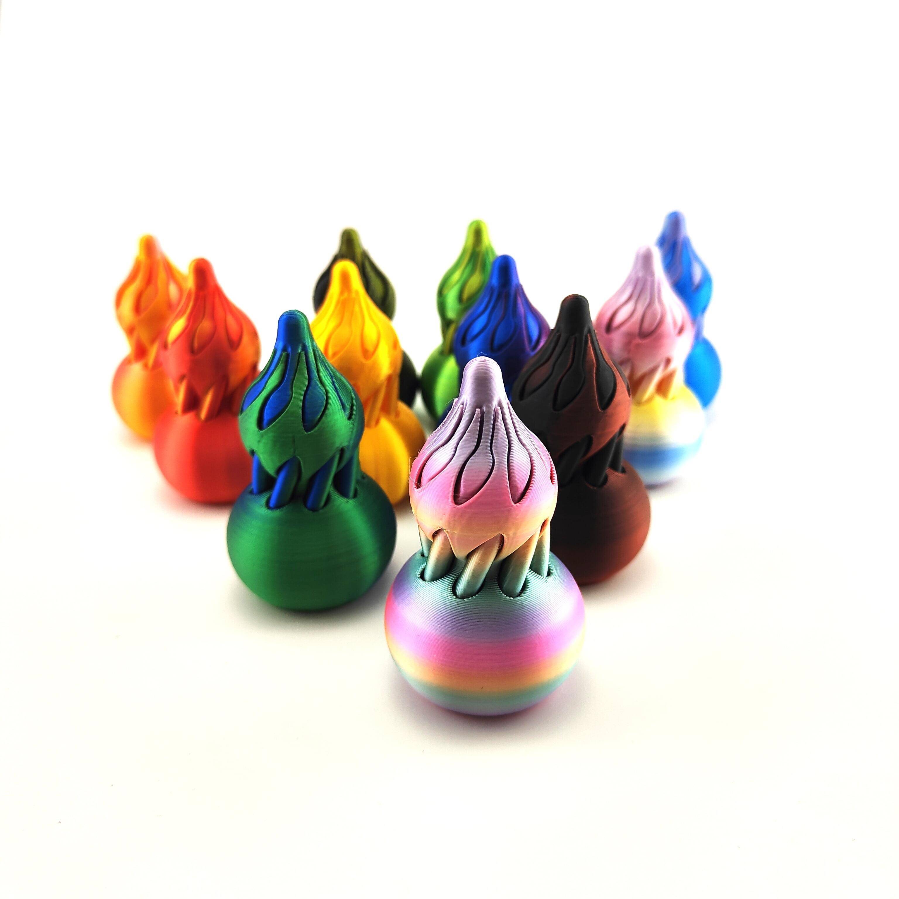 创意3D打印旋转葫芦网红爆款解压螺旋锥玩具二合一指尖减压 神器