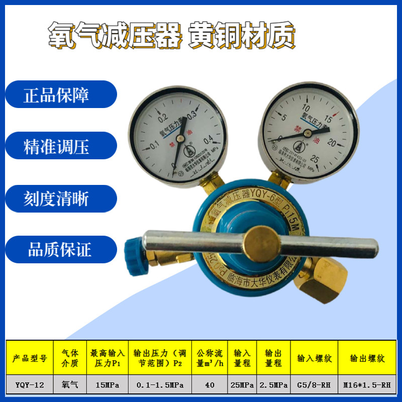 氧气减压器YQY-6微调分析碳流仪
