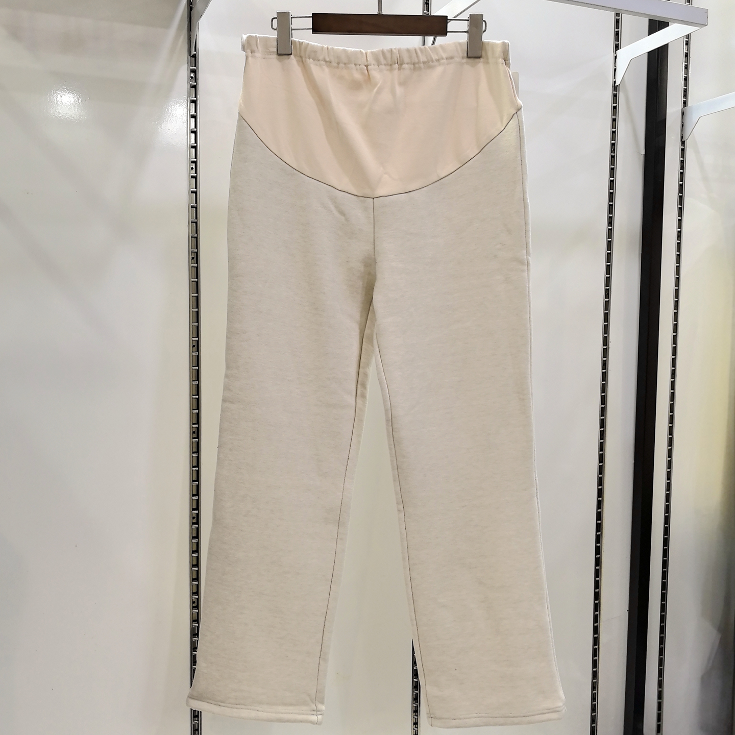 孕之彩秋冬加绒加厚孕妇裤直筒