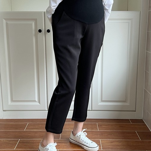 孕之彩秋款孕妇裤烟管裤西裤