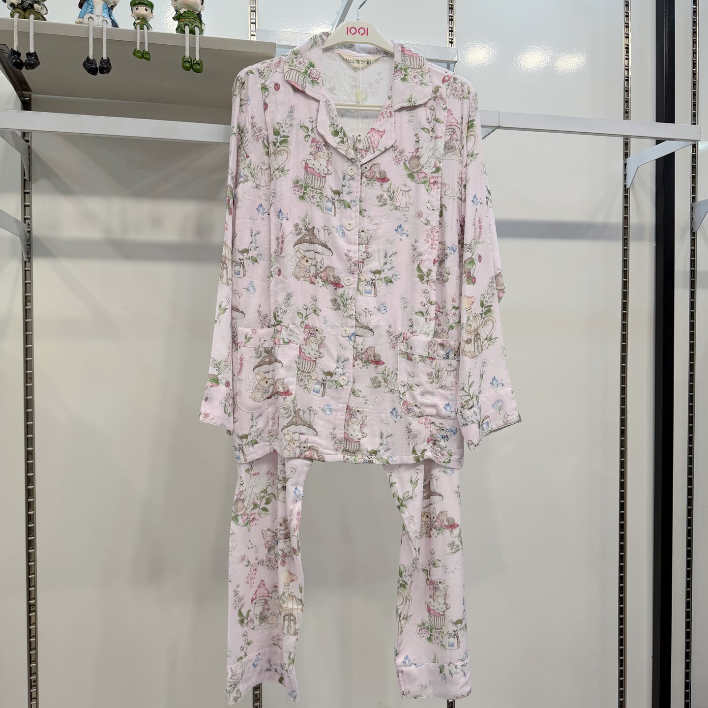 孕之彩纱布月子服哺乳衣家居服