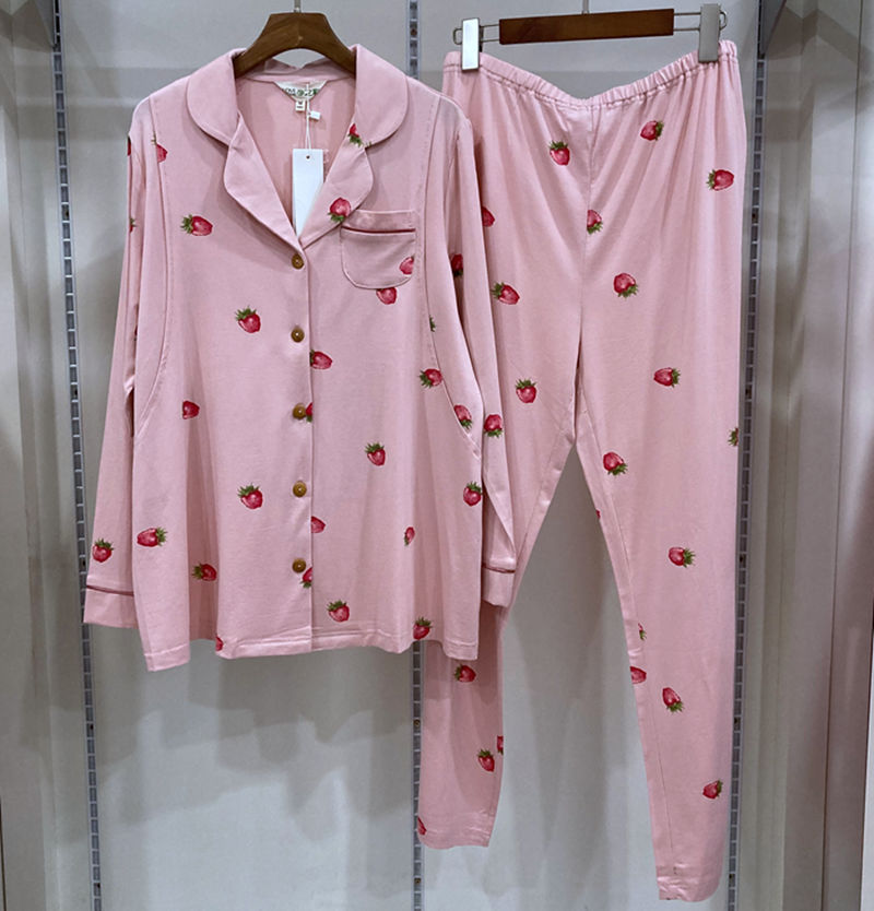 孕之彩春夏薄款草莓亲水棉莫代尔