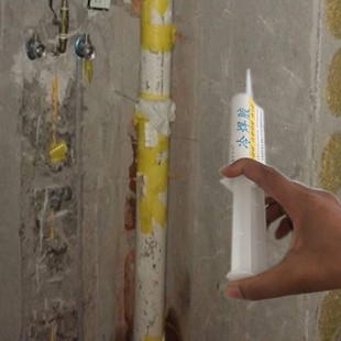 PVC排污管漏水修补胶水卫生间下水管三通弯头滴水渗水补漏胶透明