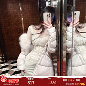 手工蕾丝贴花鱼骨线拼接麂皮修身 线雕裙 包臀假两件重工连衣裙