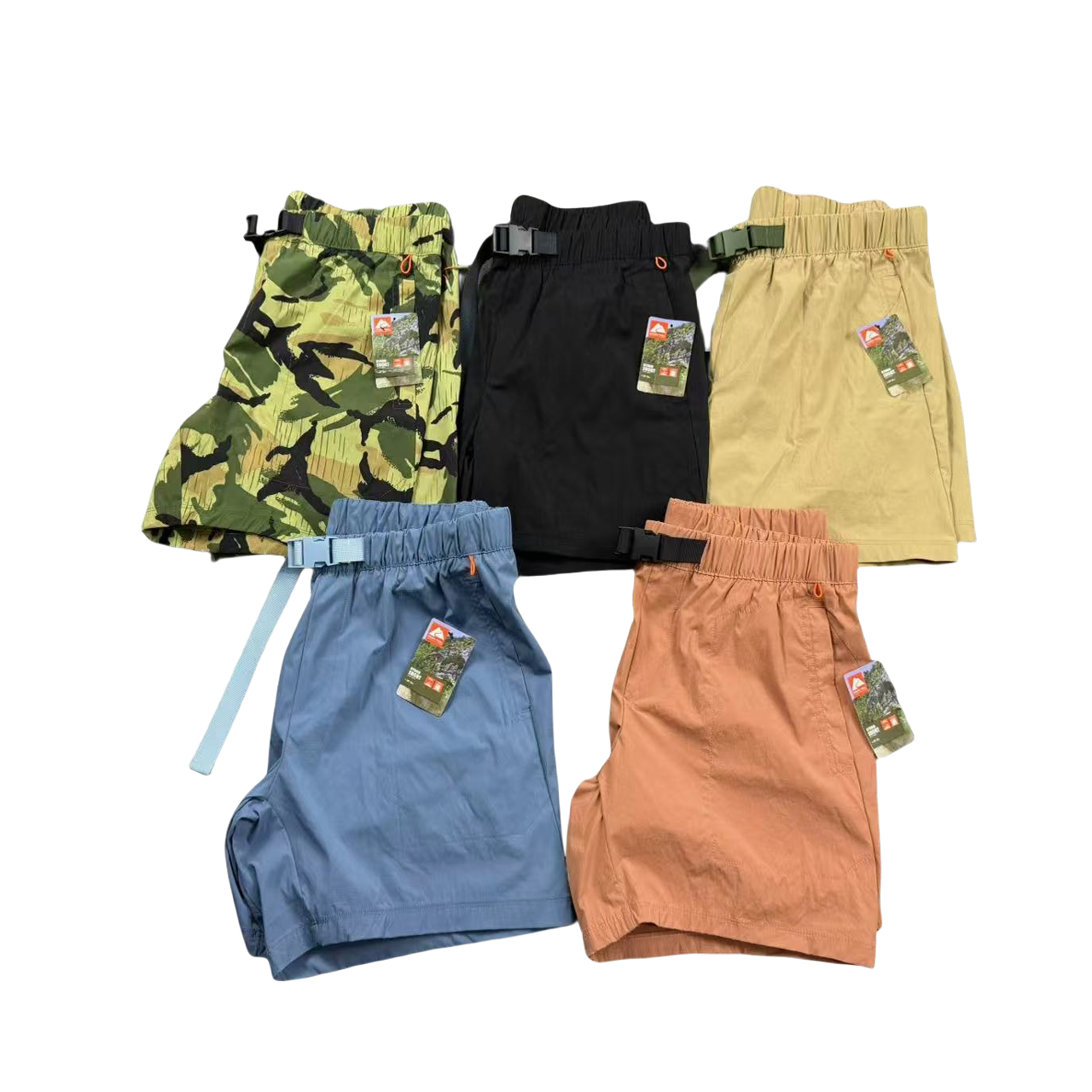 外贸单机能户外速干百搭登山短裤