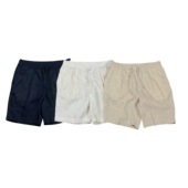 出口单纯麻凉裤 随性高级感百搭麻料5分短裤 老钱风夏季 休闲款