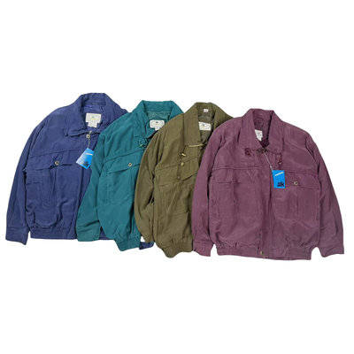 日系古着真丝中古vintge工装夹克