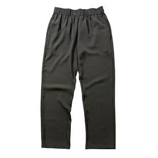 凉感速干透气松紧腰百搭长裤 夏季 复古宽松直筒垂感老爹休闲裤 美式