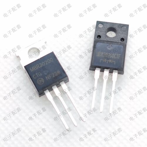 MBR30200CTF MBR30200CTG 电流30A 电压200V 电源开关整流肖特基