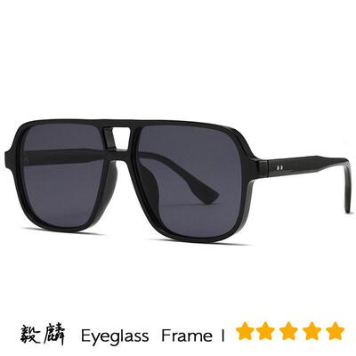 Unisex Square Aviator Sunglasses UV Protection Trendy