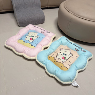 奇可家 宠物狗狗猫猫四季双面绒垫猫咪泰迪窝寄养垫狗窝全拆洗