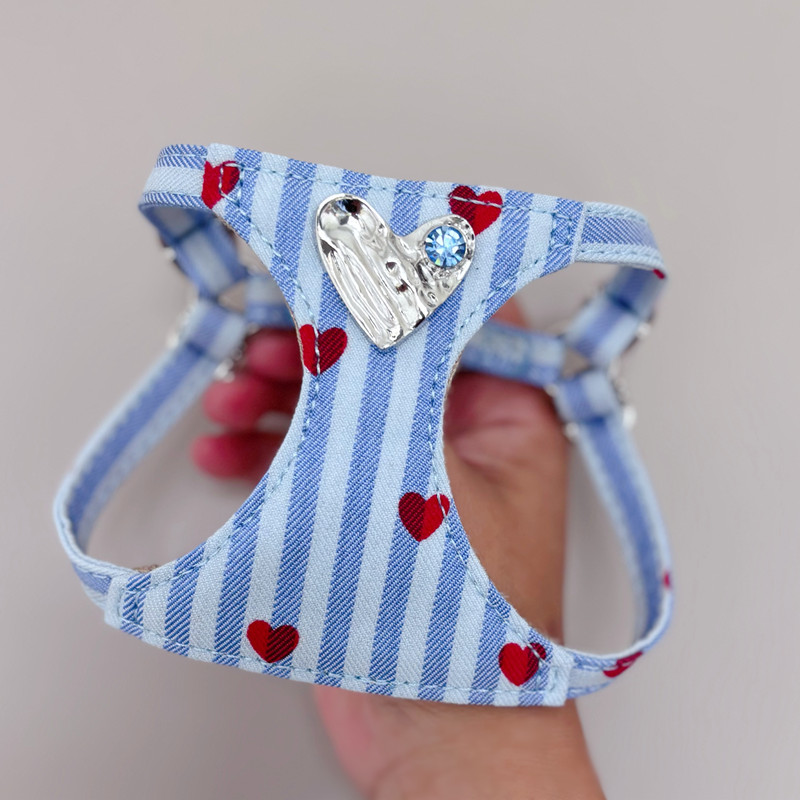 puppytie条纹爱心狗狗猫咪宠物