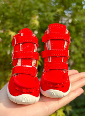 奇可家 DJJ冬季定制款高筒靴宠物雪地靴狗鞋 泰迪狗鞋子宠物冬靴