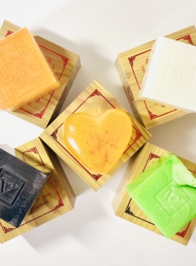 vjt手工皂V皂蜂蜜皂薄荷皂竹炭皂蚕丝皂深层清洁控油洁面沐浴男女