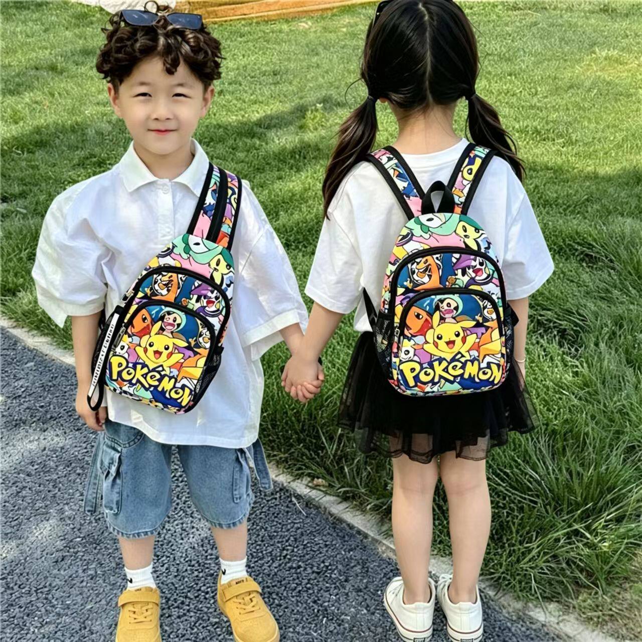 儿童小背包外出轻便帅气男孩胸包可爱女童斜挎包迷你宝宝双肩包潮