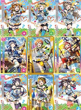 LoveLive! SIC EX15 蜡笔篇 SR EX15 001-009
