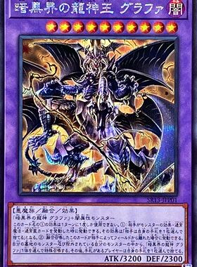 [苍之神话]游戏王 SR13 暗黑界的龙神王 格拉法 UR/SER 日文 日版