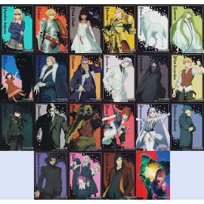 武士道塑料透明收集卡 BTCC Fate/strange Fake(1)