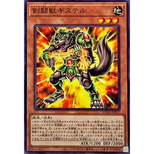 [苍之神话]游戏王 1207 SUDA 剑斗兽 师斗 N 日文 日版