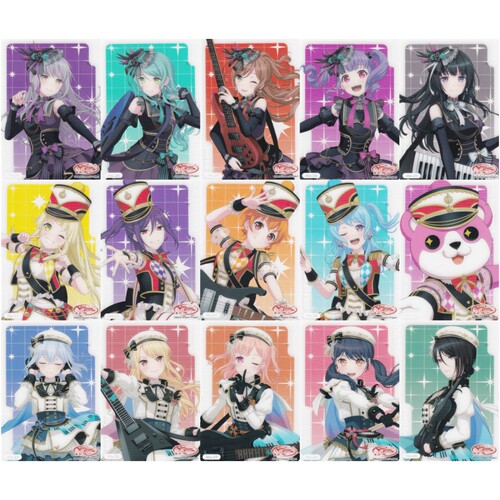武士道塑料透明收集卡 BanG Dream! 10th Anniversary vol.2(1)
