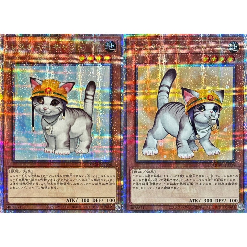 [苍之神话]游戏王 22RC/QCAC 救援猫 SR/CR/SER/QCSER 日文/简中