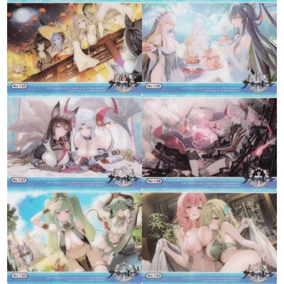 武士道塑料透明收集卡 BTCC 碧蓝航线 Vol.5 过场