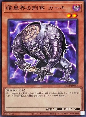 [苍之神话]游戏王 SR13 暗黑界的刺客 卡其 N 日文 日版