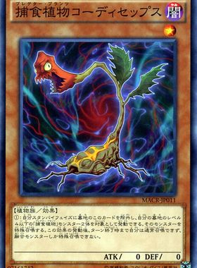 [苍之神话]游戏王 912 MACR 捕食植物 冬虫夏草 N 日文 日版