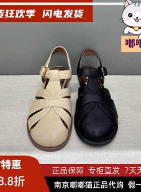 zsazsazsu莎莎苏2025春季罗马凉鞋女皮鞋休闲百搭凉鞋ZA65133-44