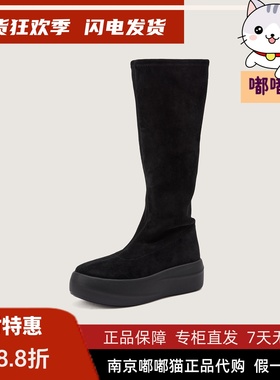 zsazsazsu莎莎苏2025冬季拉链长筒瘦瘦靴靴休闲时装靴ZA65720-41