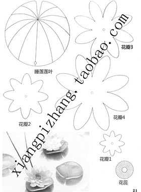 花型图纸 热缩片图纸激光黑白打印花形图单面打印（单拍不发）链2