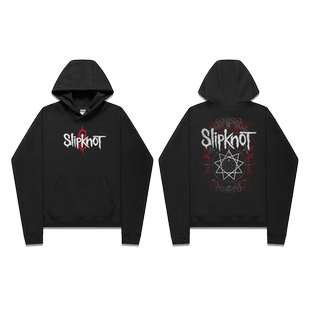 slipknot活结摇滚卫衣男女套头连帽衫欧美宽松休闲潮流暗黑丧系新