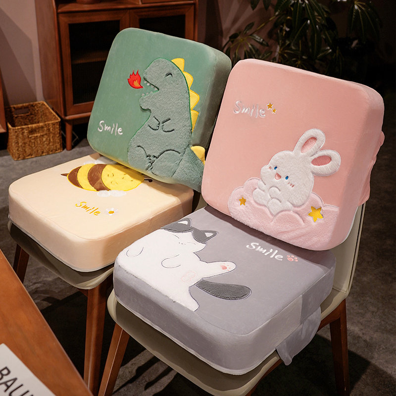 卡通增高坐垫办公室椅垫加厚椅子垫儿童加高餐椅垫子座椅屁垫座垫,居家布艺,椅垫,淘宝优惠券,粉丝福利购,淘宝优惠卷