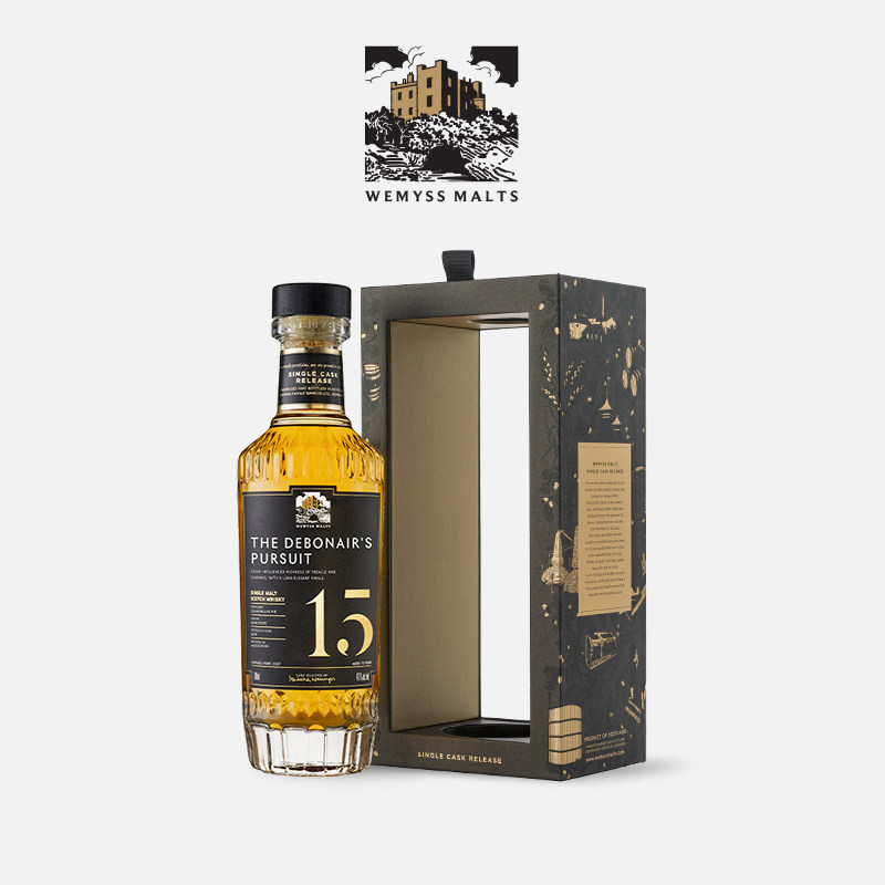 WEMYSS 蓝侬格调 15年苏格兰单一麦芽威士忌 魁列奇/收藏单桶