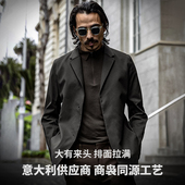 商务休闲西服春秋轻薄笔挺抗皱透气弹力外套 年度臻选 男士 9014