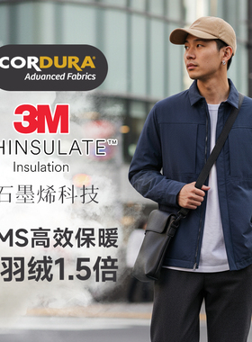 考杜拉×3M新雪丽KL Hiloft×石墨烯 ，CMS保暖轻量棉服 ZT1179