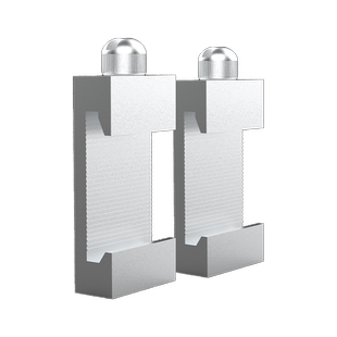 保联钢直尺定位块钢板尺限位块木工划线卡位块尺划线卡位器限位尺