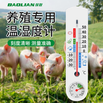 高精度壁挂式温湿度计大棚温度计