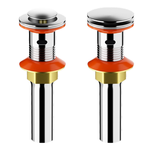 保联面盆下水器配件洗手池脸盆台盆落水器下排水管弹跳翻版式防臭