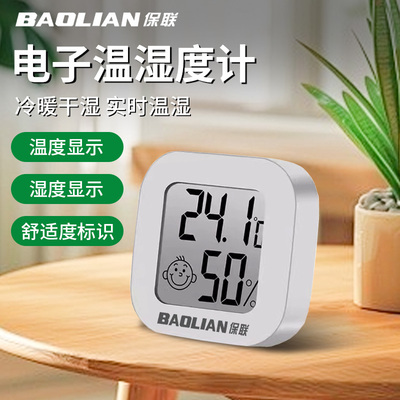 高精度迷你温度计挂室温温度表