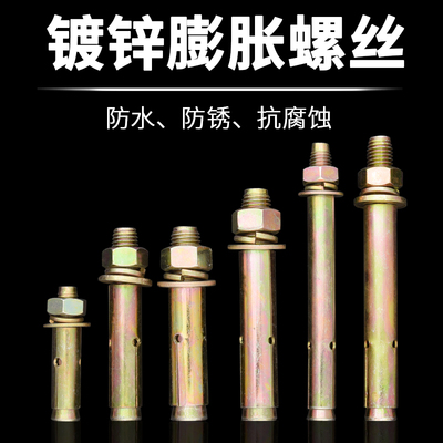 空心砖专用膨胀螺栓 膨胀螺丝内膨胀热水器挂钩 膨胀螺丝挂钩拉爆
